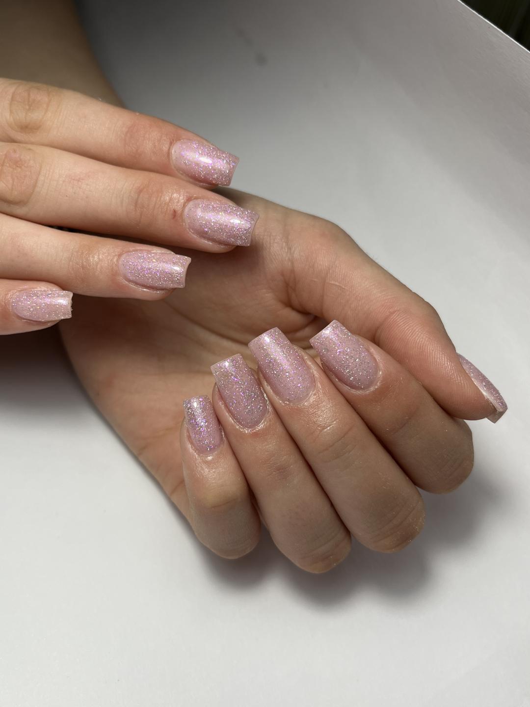 Korekcija ojačavanja noktiju gelom - S dužina - Princess beauty, Niš Ojačavanje noktiju Nokti Ojačavanje noktiju, Niš, Palilula