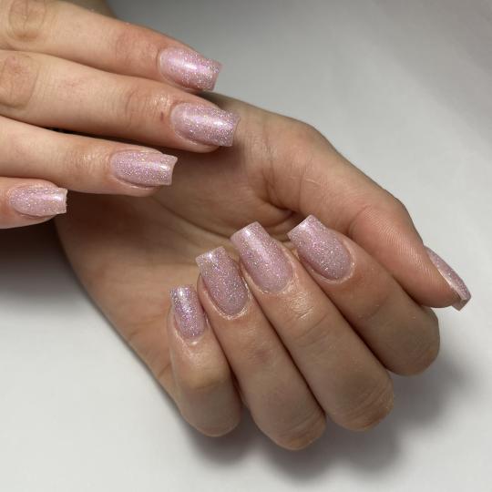 Princess beauty #nis Ojačavanje noktiju Korekcija ojačavanja noktiju gelom - S dužina