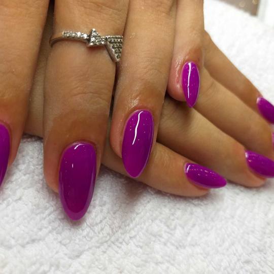 Alfaparf Nails #beograd Ojačavanje noktiju Ojačavanje noktiju gelom + gel u boji Purple nails