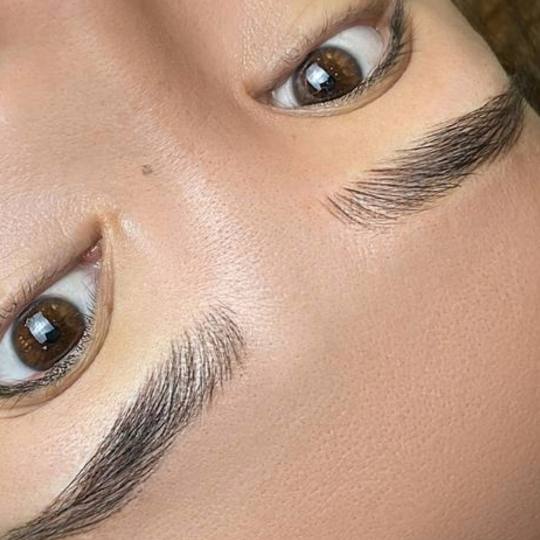 AmiSo Beauty Studio #novisad Trajna šminka Trajna šminka obrva - prirodna tehnika iscrtavanja dla
