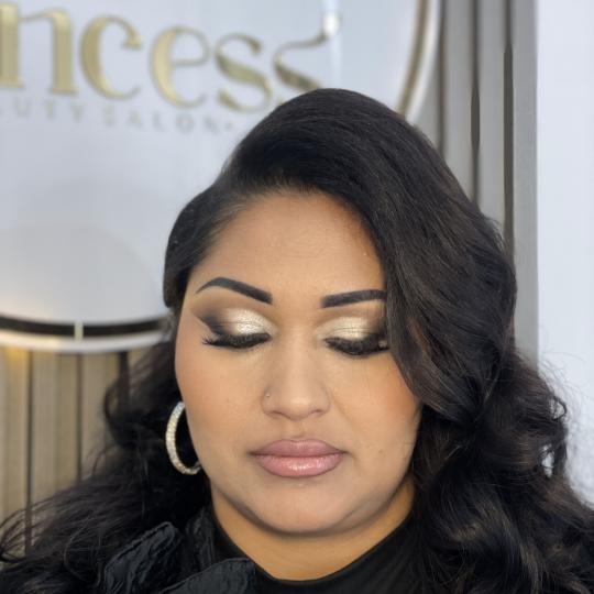 Princess beauty #nis Make-up / šminkanje Profesionalno šminkanje + veštačke trepavice