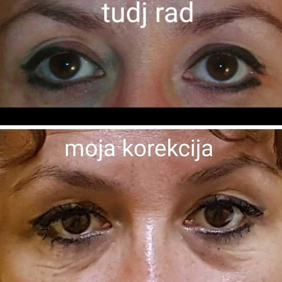 Tina B #beograd Trajna šminka Trajna šminka - eyeliner senčeni + prva korekcija