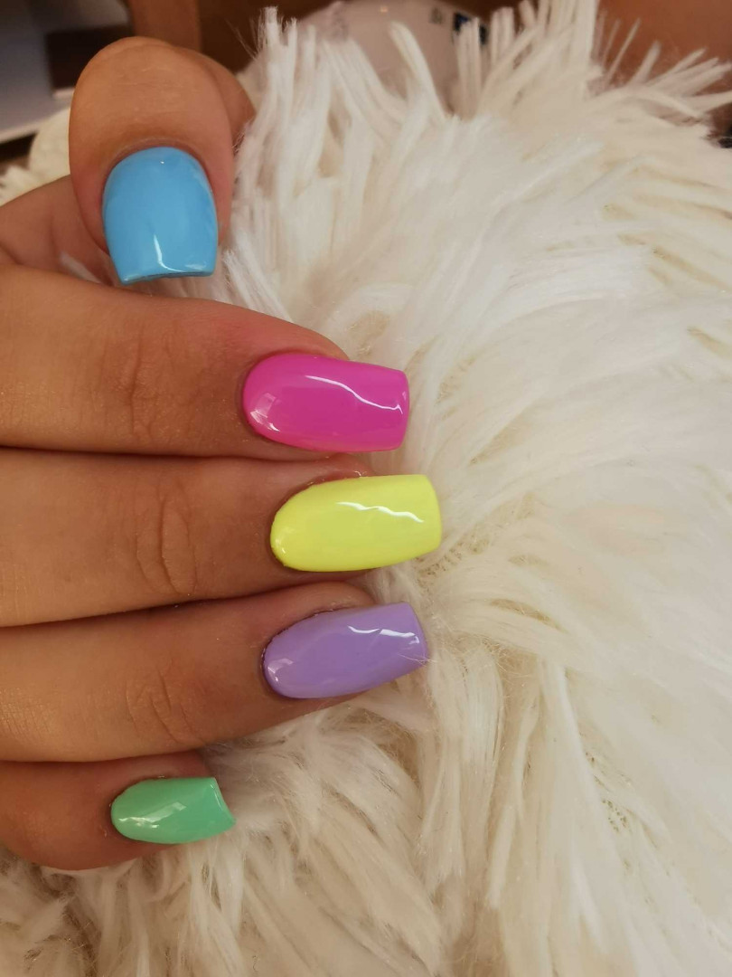 D&D Beauty Center #beograd Nadogradnja noktiju Nadogradnja noktiju tipsama - gel lak