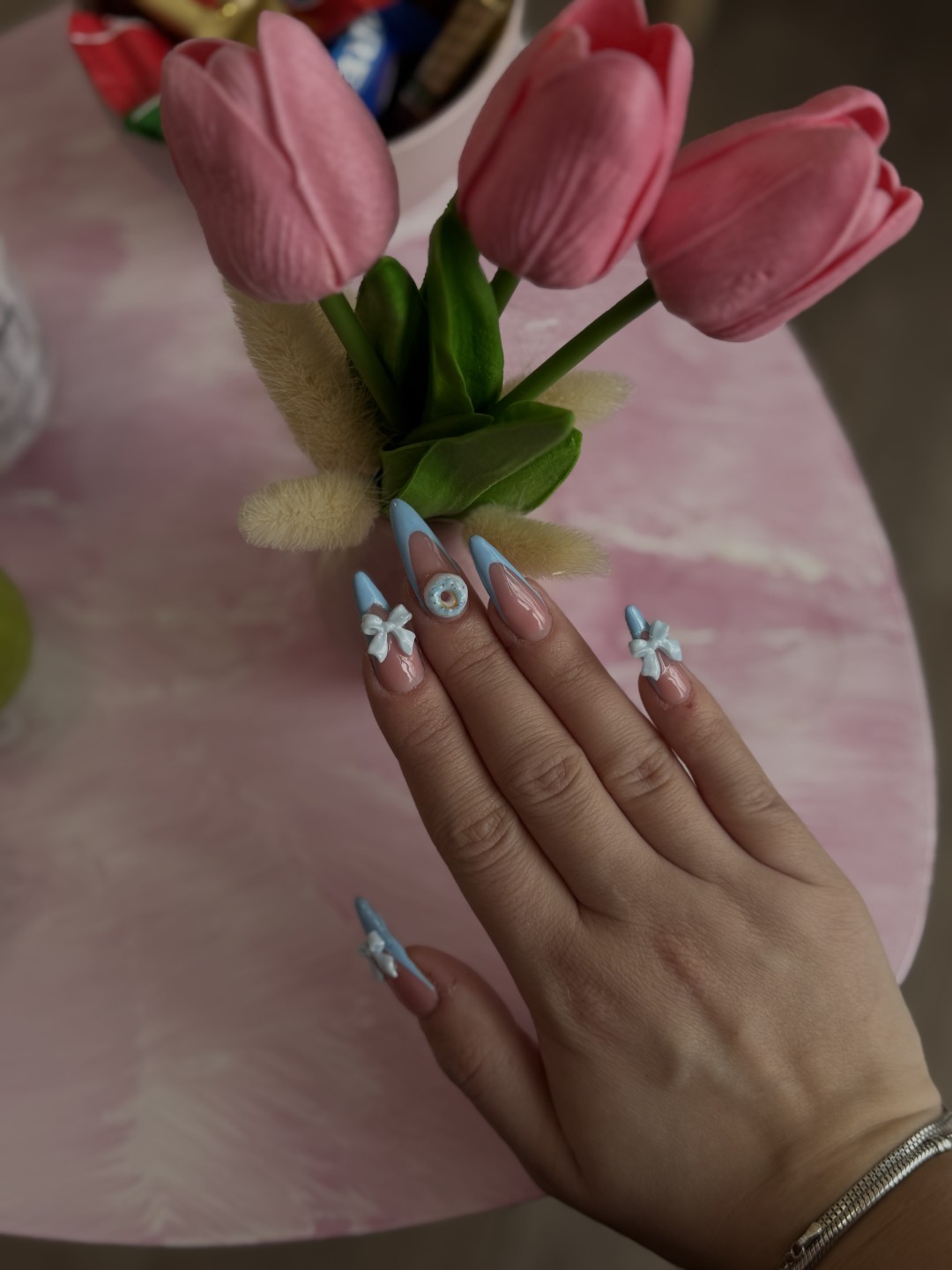 The Maya #beograd Izlivanje noktiju Izlivanje noktiju gelom + nail art - L dužina