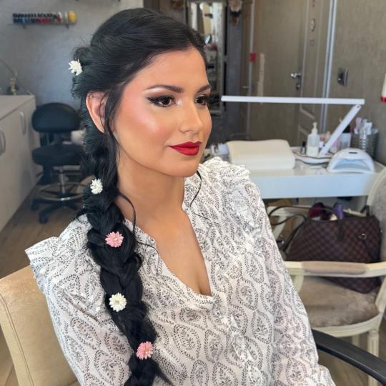 Bibi beauty centar #beograd Svečane i frizure za svadbu Frizura za venčanje - bez probe frizura i 