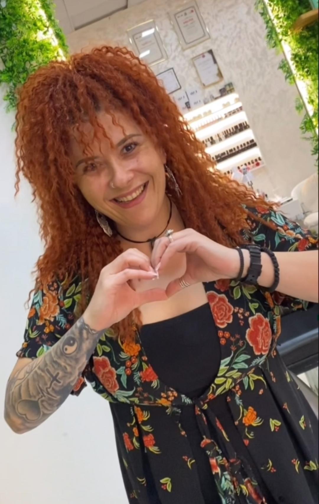 M.ivk #beograd Make-up / šminkanje Nadogradnja kose - afro lokne