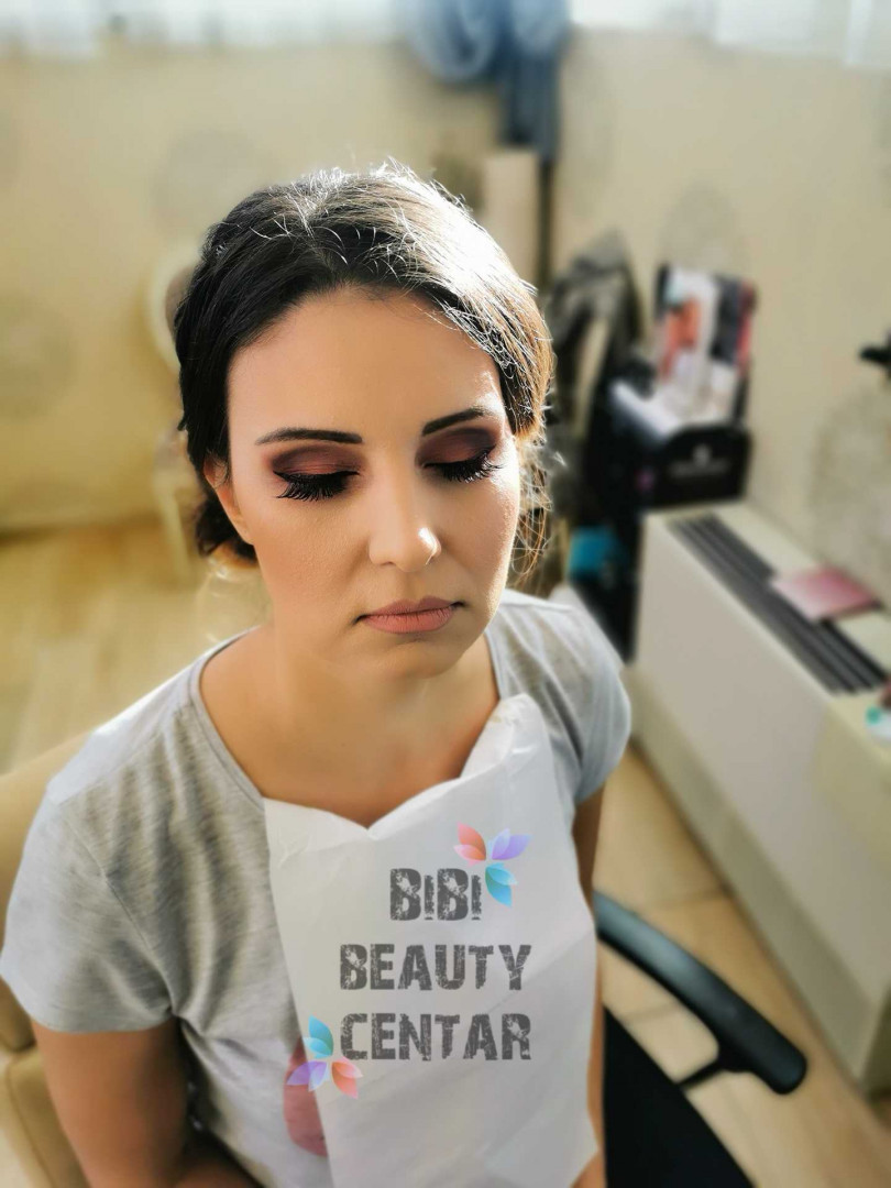 Bibi beauty centar #beograd Make-up / šminkanje Profesionalno šminkanje + veštačke trepavice