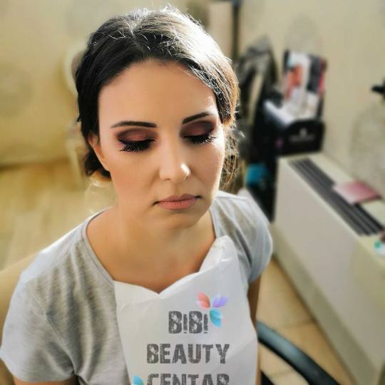 Bibi beauty centar #beograd Make-up / šminkanje Profesionalno šminkanje + veštačke trepavice pro