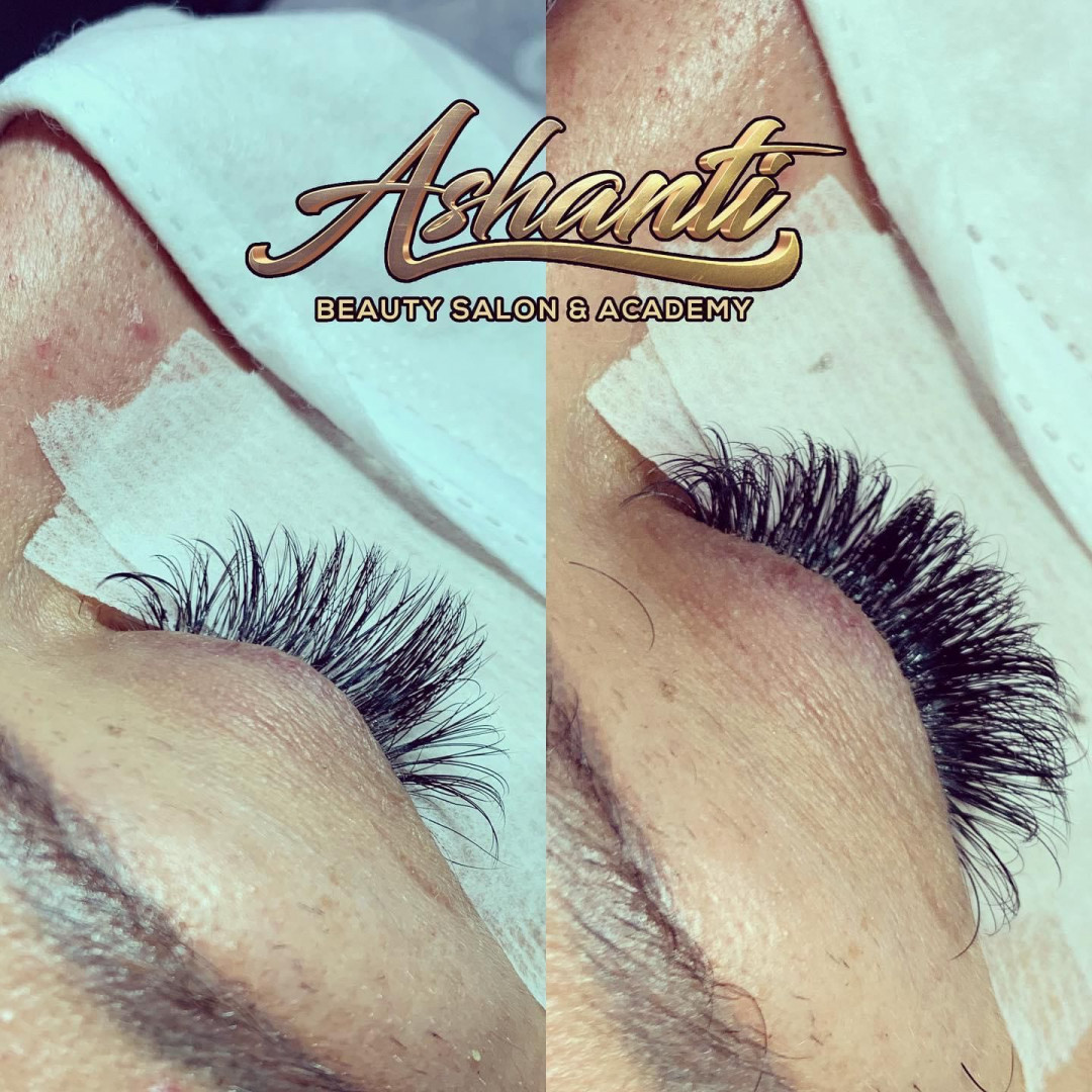 Ashanti Beauty Salon & Academy #beograd Nadogradnja trepavica Korekcija nadogradnje svilenih trepavica 1 na 1 - do 4 nedelje