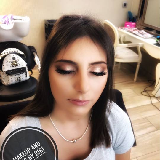 Bibi beauty centar #beograd Make-up / šminkanje Profesionalno šminkanje + veštačke trepavice mak