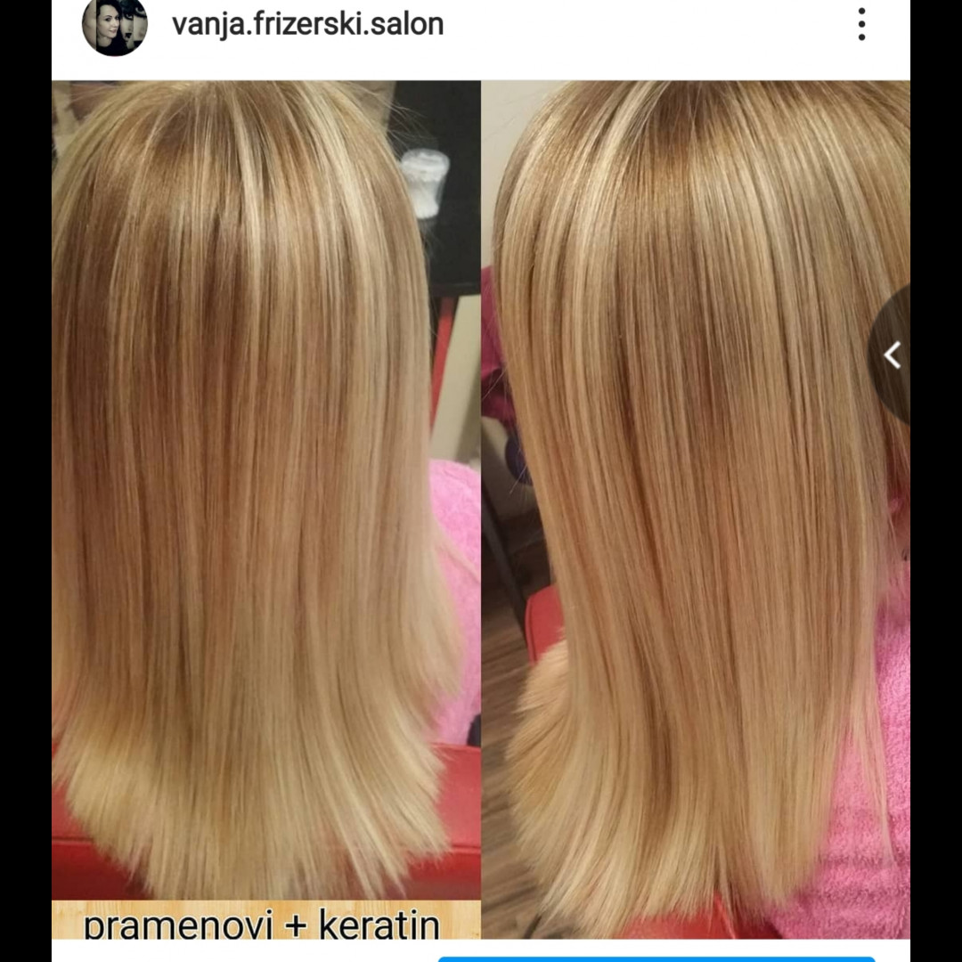 Vanja Hair Still #beograd Keratinski tretmani Keratinsko ispravljanje kose - duga kosa