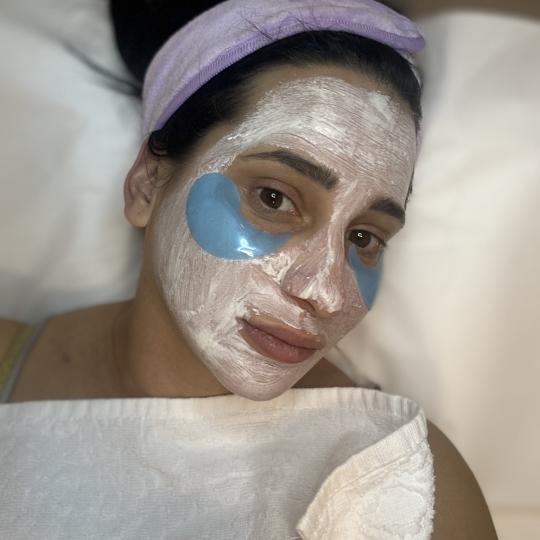 Sandra estetik studio #beograd Tretman lica Higijenski tretman lica Danas je Milica svoje lice poča