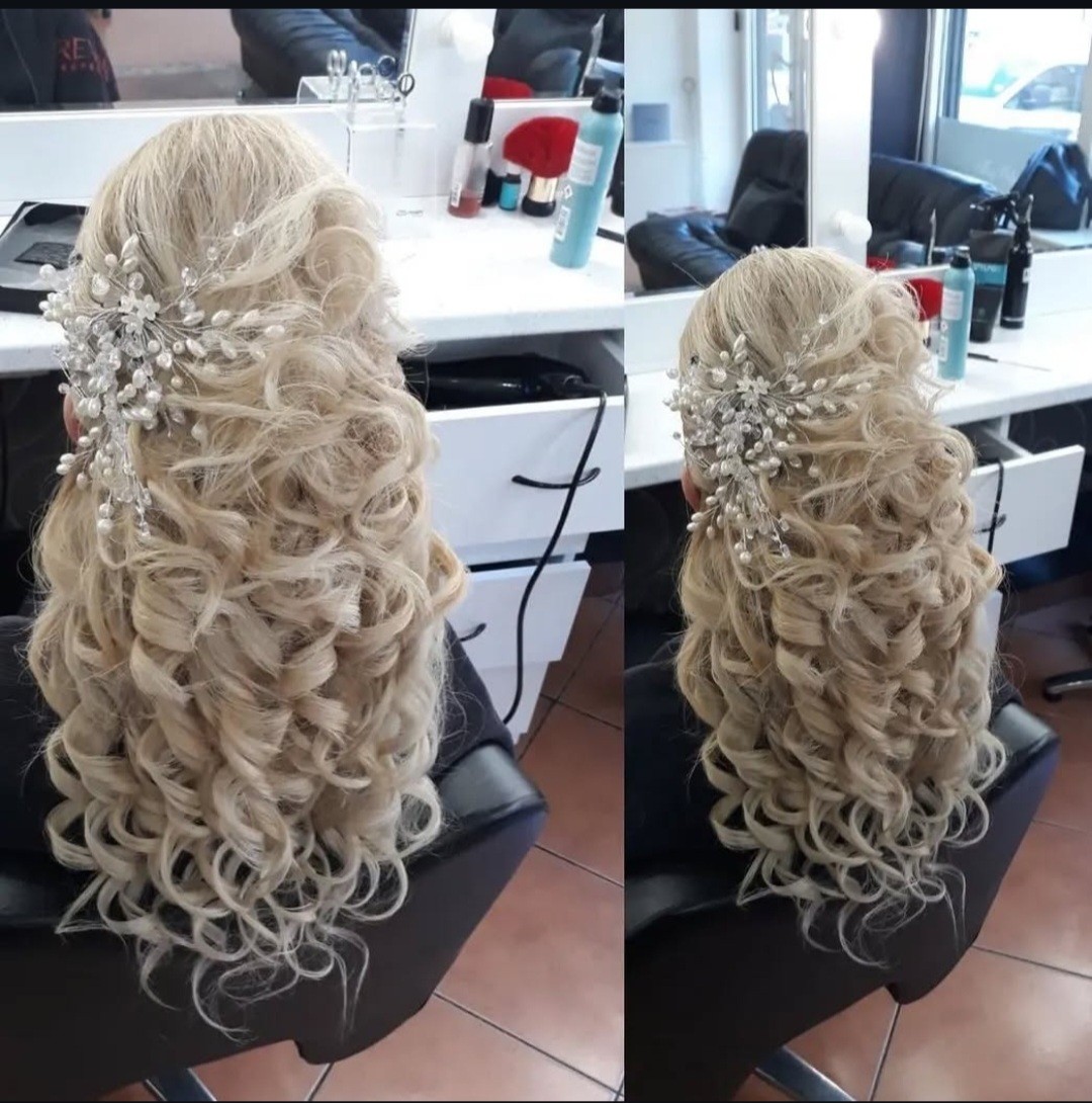 Svečana frizura - složena - Mia bella beauty, Novi Sad Svečane i frizure za svadbu Frizerski saloni Svečane i frizure za svadbu, Novi Sad, Sajmište, Detelinara, Banatić
