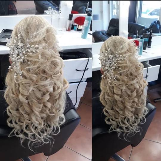 Mia bella beauty #novisad Svečane i frizure za svadbu Svečana frizura - složena Svecane frizure z