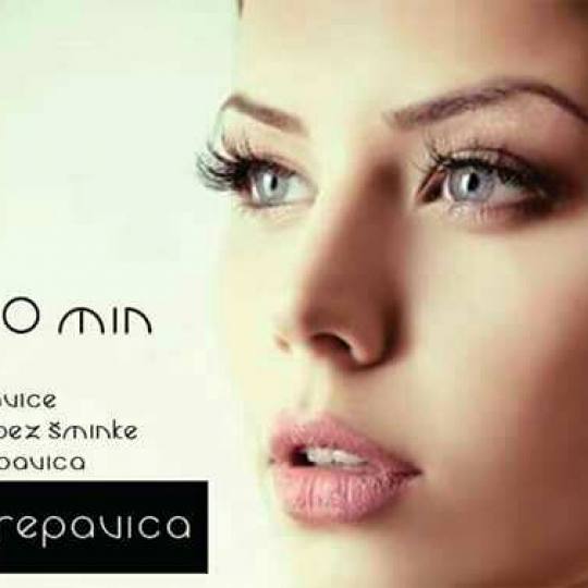 Look at me #beograd Trepavice Minival trepavica + farbanje trepavica