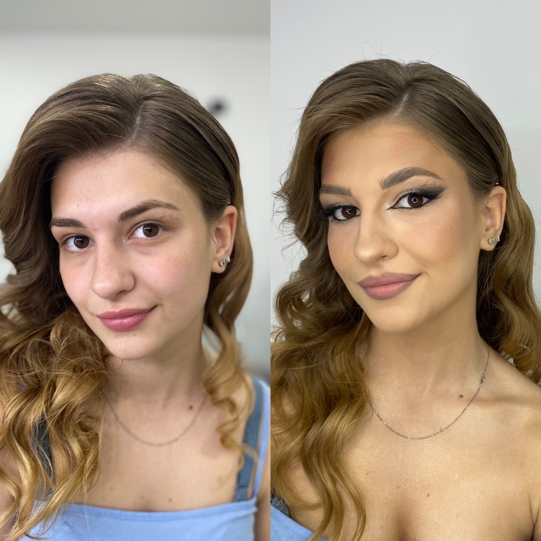 SM Beauty studio #nis Make-up / šminkanje Profesionalno šminkanje + veštačke trepavice