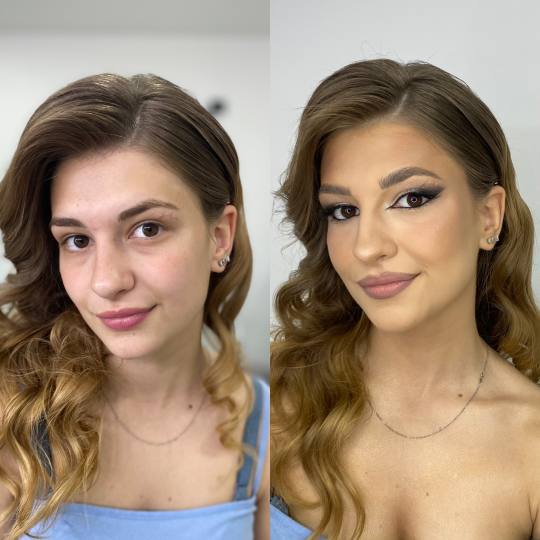 SM Beauty studio #nis Make-up / šminkanje Profesionalno šminkanje + veštačke trepavice