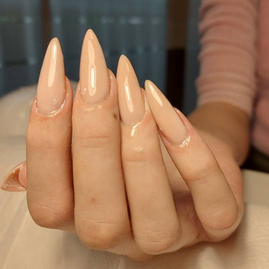 Beautystudio Dasha #beograd Izlivanje noktiju Izlivanje noktiju gelom - XL dužina