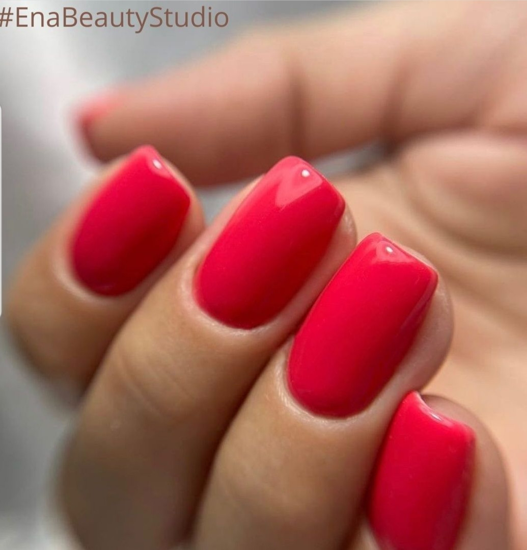 Ena beauty studio #nis Ojačavanje noktiju Izlivanje noktiju gelom - S duzina
