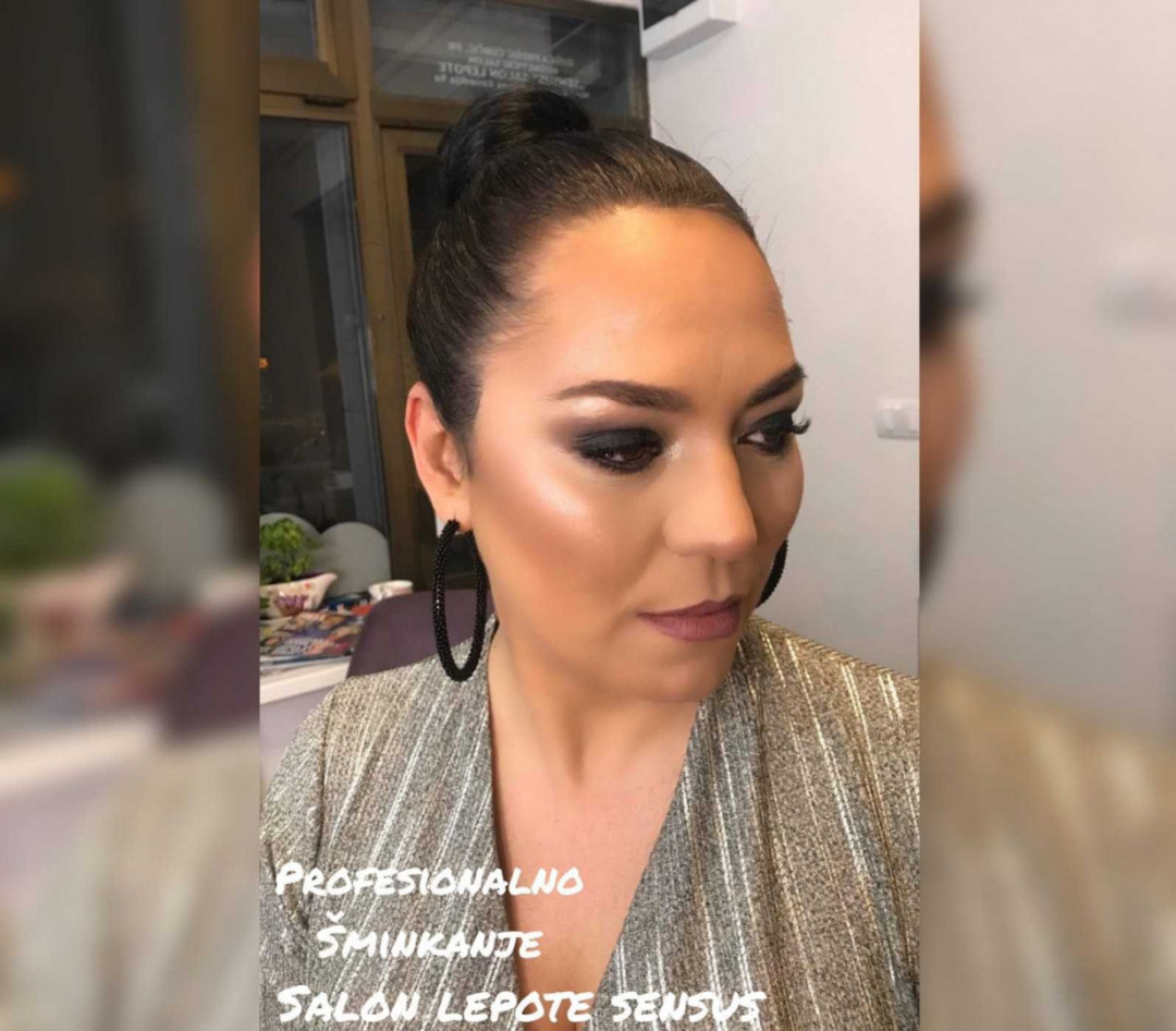 Profesionalno šminkanje + veštačke trepavice - Sensus, Beograd Make-up / šminkanje Lice Make-up / šminkanje, Beograd, Novi Beograd Stari Merkator