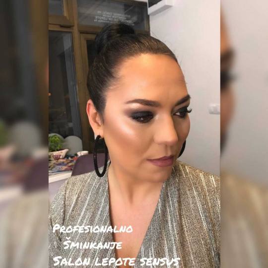 Sensus #beograd Make-up / šminkanje Profesionalno šminkanje + veštačke trepavice
