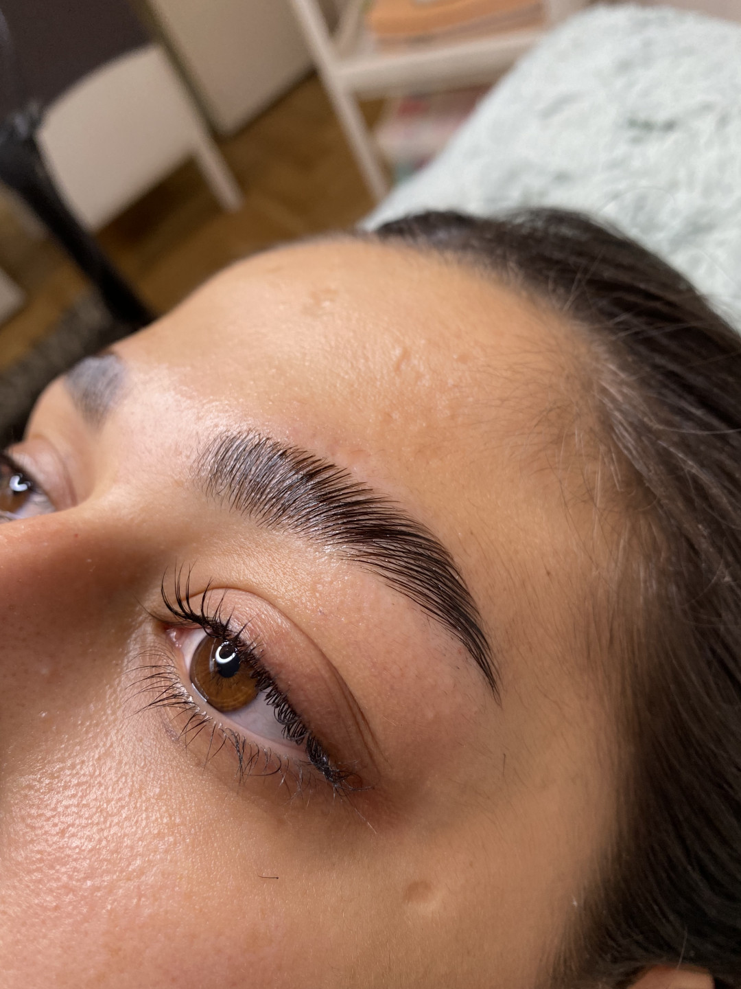 Monami beauty #beograd Obrve Brow lift + lash lift sa botoksom i farbanjem