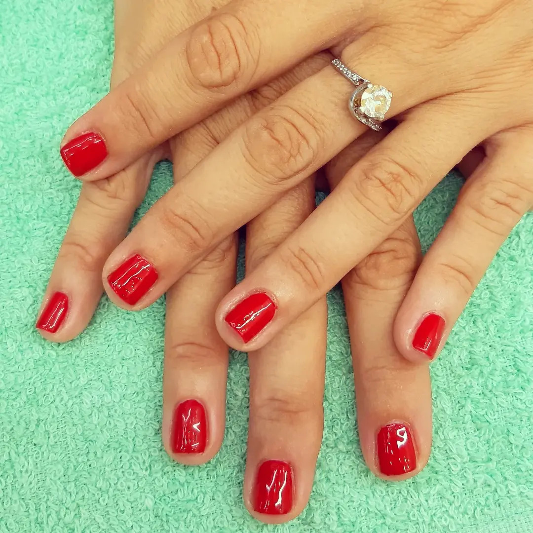 Albina Unisex Studio Lepote #temerin Gel lak Gel lak, ruber baza- ruke i mini manikir (bez skidanja tuđeg materijala)