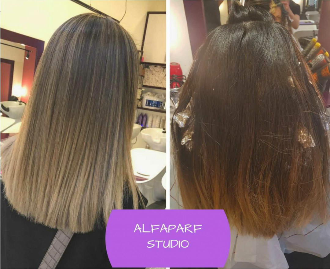 Alfaparf Studio Ada Mall #beograd Pramenovi Pramenovi na foliju - ekstra duga kosa
