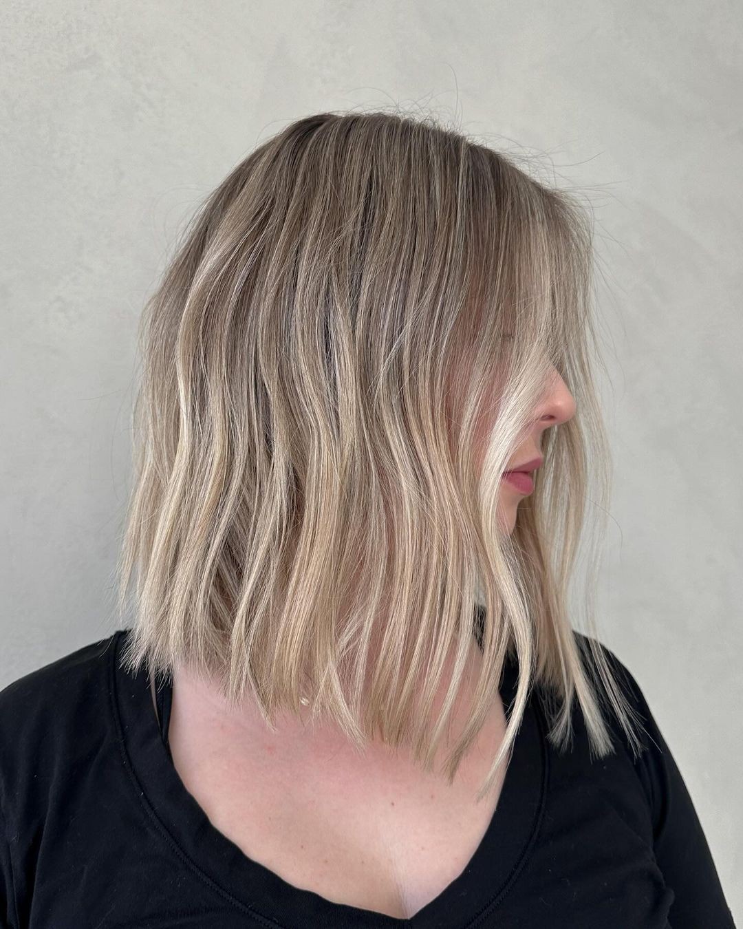 Sobhani Hair Studio #beograd Pramenovi Površinski pramenovi - kosa srednje dužine
