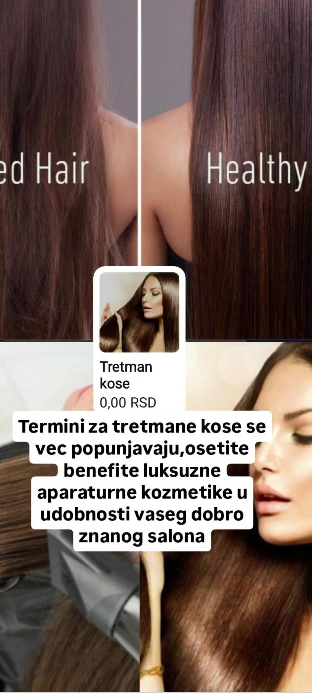 Professional beauty and spa #beograd Nega i ojačavanje kose Mesecna nega 4 tretmana kose regenerativa