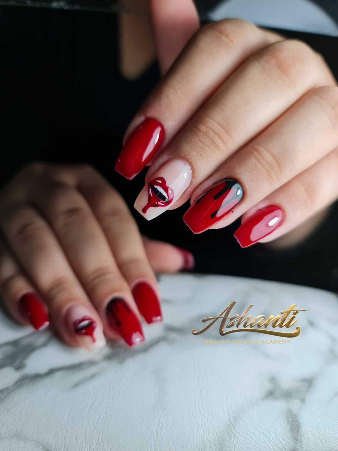 Ashanti Beauty Salon & Academy #beograd Izlivanje noktiju Izlivanje noktiju gelom - S dužina