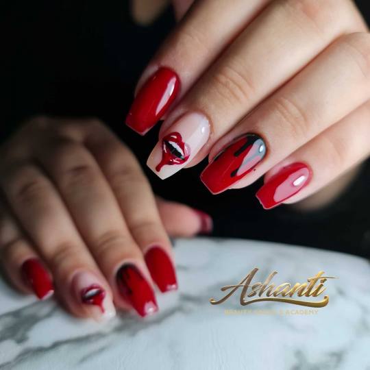 Ashanti Beauty Salon & Academy #beograd Izlivanje noktiju Izlivanje noktiju gelom - S dužina