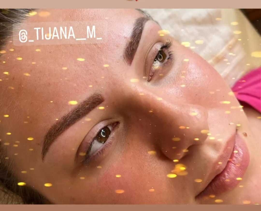 Iris + #beograd Trajna šminka Trajna šminka obrva – puder obrve