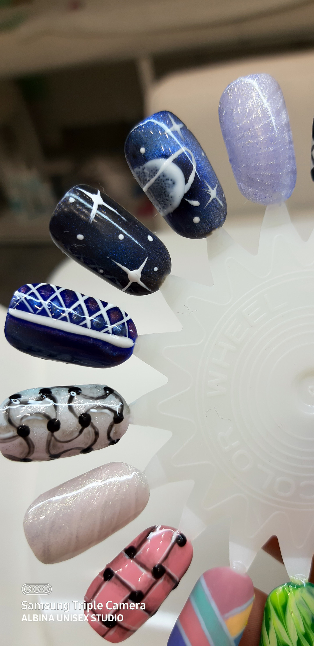 Albina Unisex Studio Lepote #temerin Ukrašavanje noktiju Nail art - 1 nokat