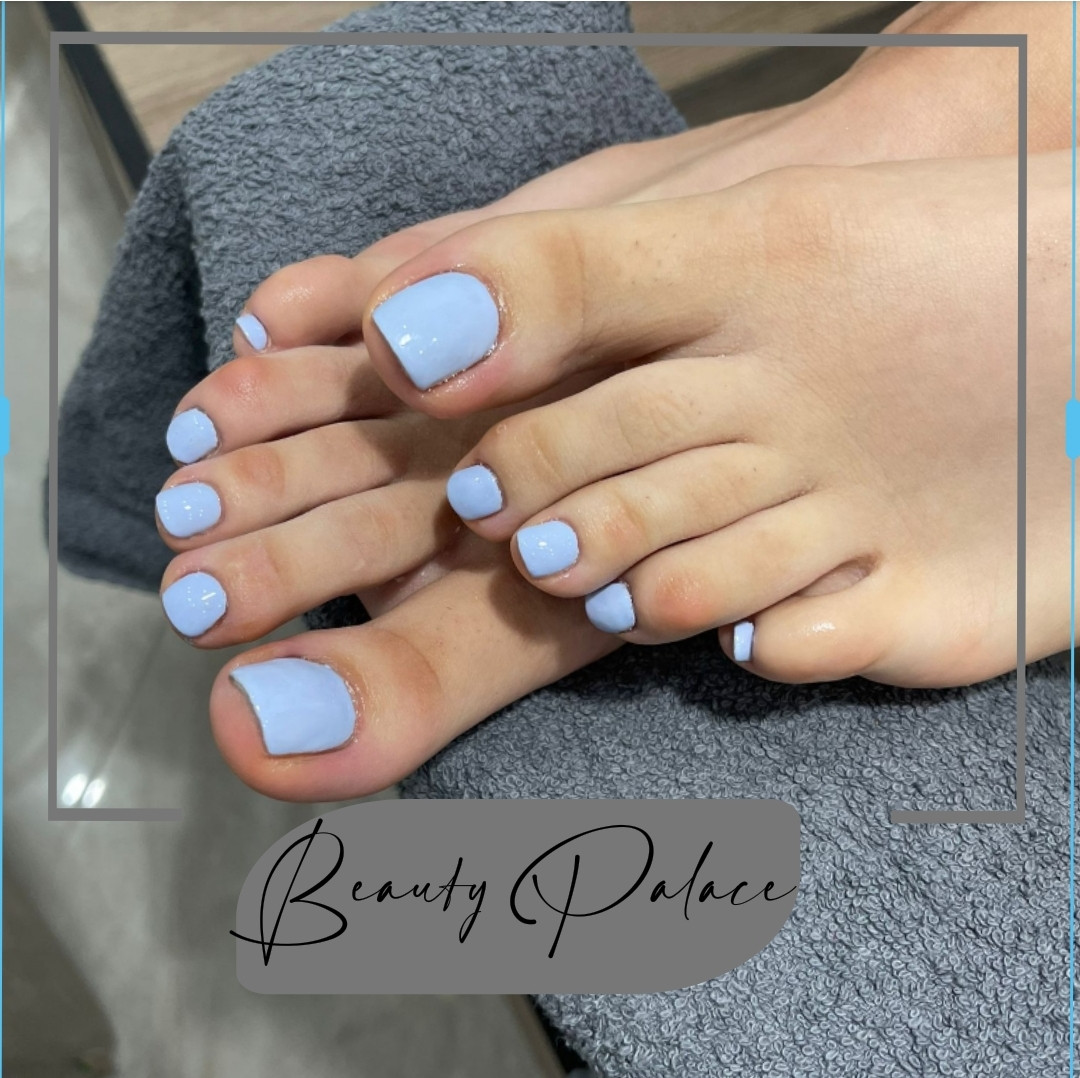 Beauty Palace by M #beograd Gel lak Pedikir + gel lak ( ruski pedikir )