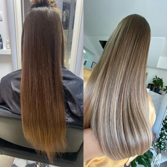 Sena AS #beograd Farbanje kose Kolor korekcija by Team - duga kosa