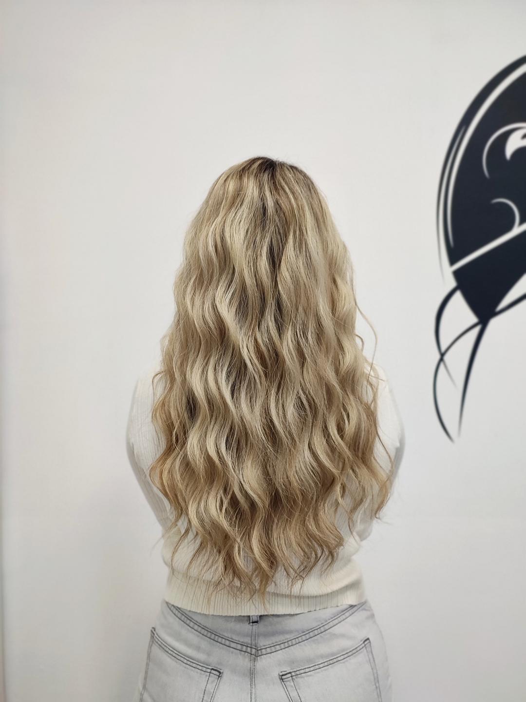 Feniranje na talase - extra duga kosa (preko lopatica) - Infinity Hair, Novi Sad Feniranje i stilizovanje Frizerski saloni Feniranje i stilizovanje, Novi Sad, Grbavica, Liman, Adamićevo