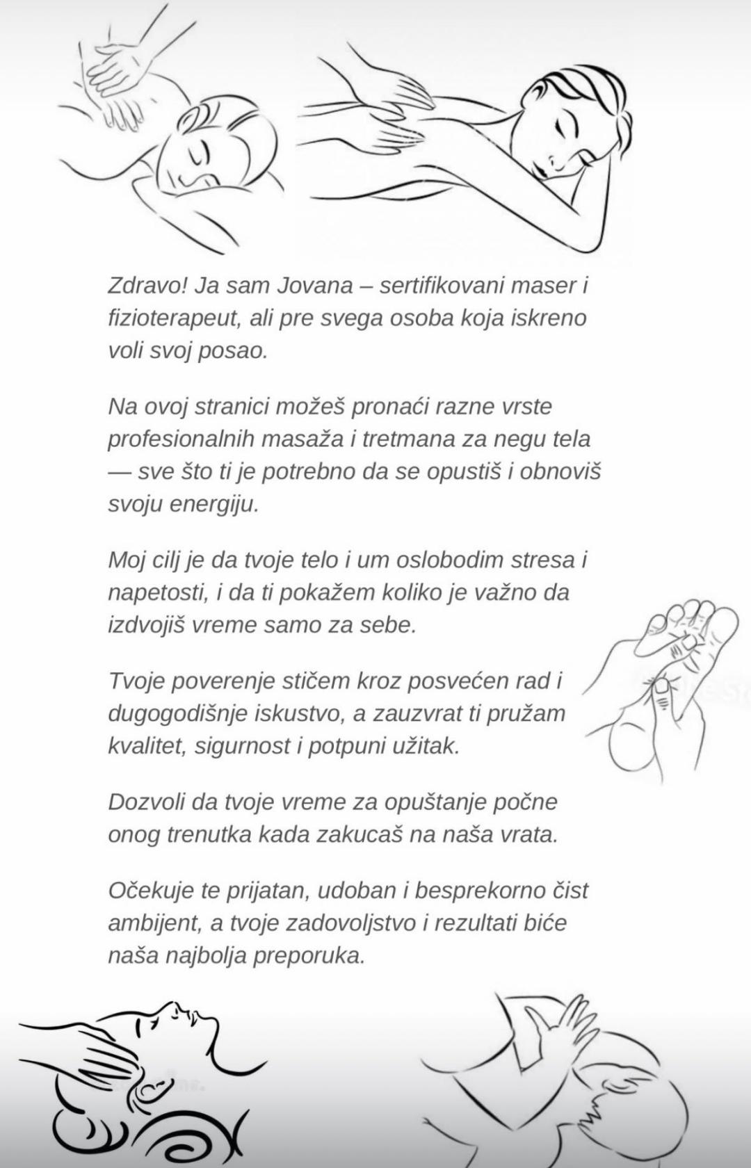 ZenTikTak #beograd Terapeutska masaža Terapeutska masaža - 90 minuta