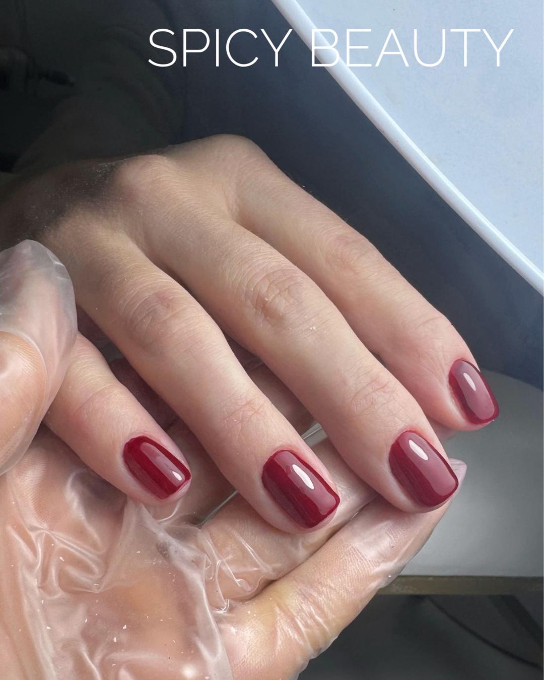 Korekcija noktiju - S dužina - Spicy beauty, Beograd Korekcija noktiju Nokti Korekcija noktiju, Beograd, Bežanijska kosa, Bežanija, Ledine, Surčin