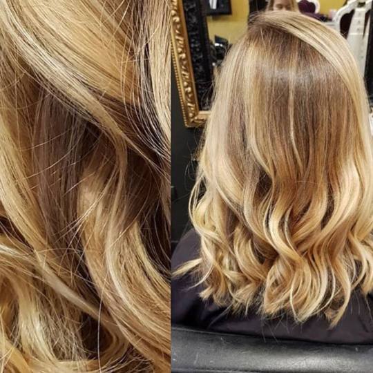 Baroque #beograd Ombre, sombre, balayage Ombre + preliv + feniranje - srednja dužina kose