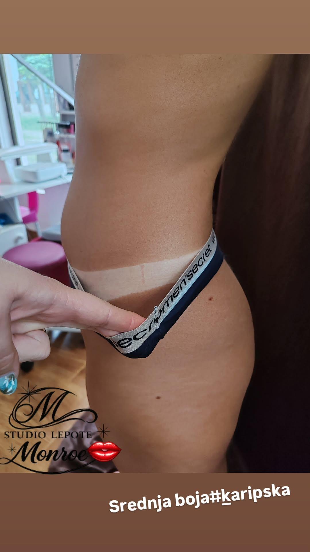Studio lepote Monroe #vrnjackabanja Air brush potamnjivanje kože Air brush - celo telo