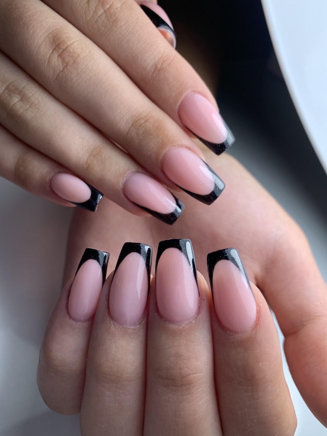 Serebro by Dinails #beograd Nadogradnja noktiju Nadogradnja noktiju tipsama - M dužina