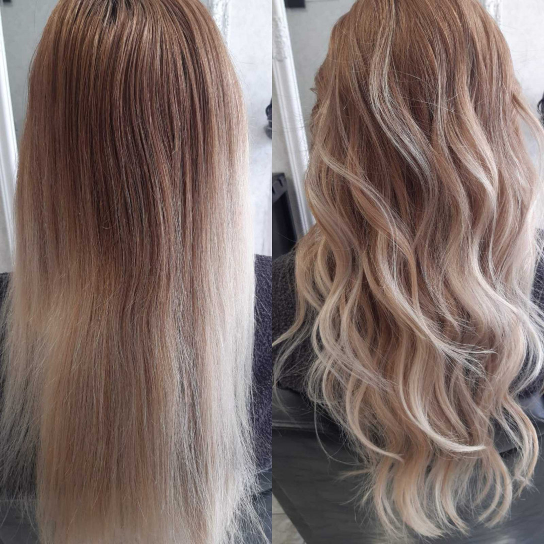 Preliv - duga kosa - Beauty in Style DM, Novi Sad Farbanje kose Frizerski saloni Farbanje kose, Novi Sad, Sajmište, Detelinara, Banatić