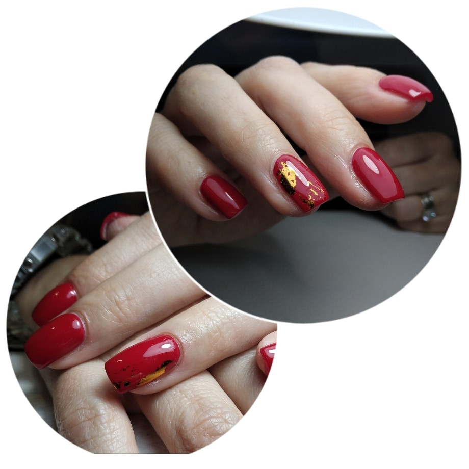 For my Nails #beograd Ojačavanje noktiju Manikir + ojačavanje prirodnih noktiju gelom - S dužina