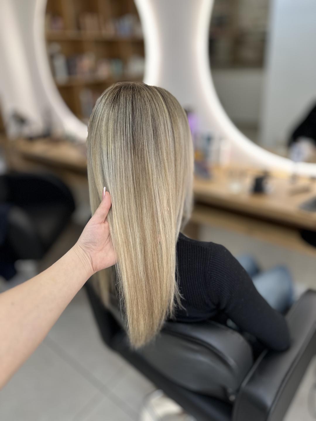 Balayage - kosa srednje dužine - Studio Eleven Ladies&Gentlemen, Beograd Ombre, sombre, balayage Frizerski saloni Ombre, sombre, balayage, Beograd, Zvezdara