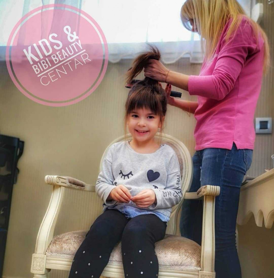 Bibi beauty centar #beograd Šišanje Dečije šišanje - za devojčice / dečake od 3 do 7 godina
