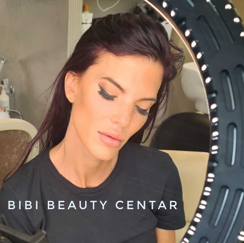 Bibi beauty centar #beograd Make-up / šminkanje Profesionalno šminkanje + veštačke trepavice