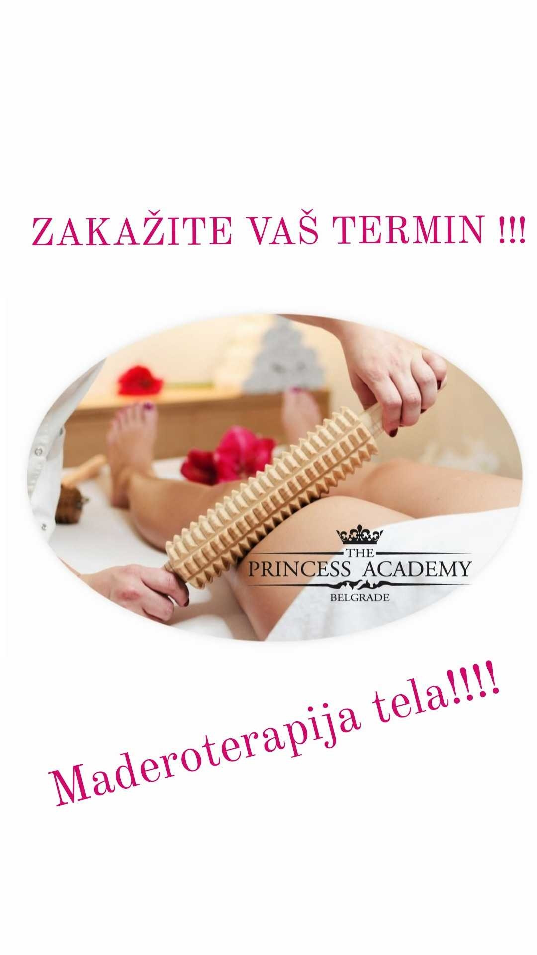 The Princess Academy #beograd Anticelulit Maderoterapija celog tela - paket od 10 tretmana