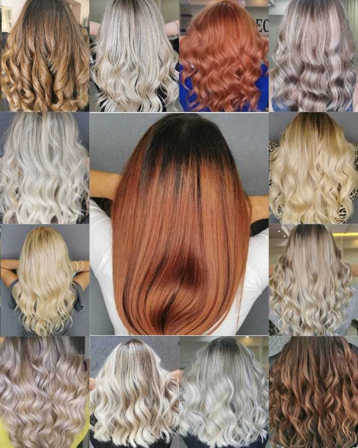 Cecix #beograd Ombre, sombre, balayage Nijansiranje cele dužine kose sa prelivom - duga kosa