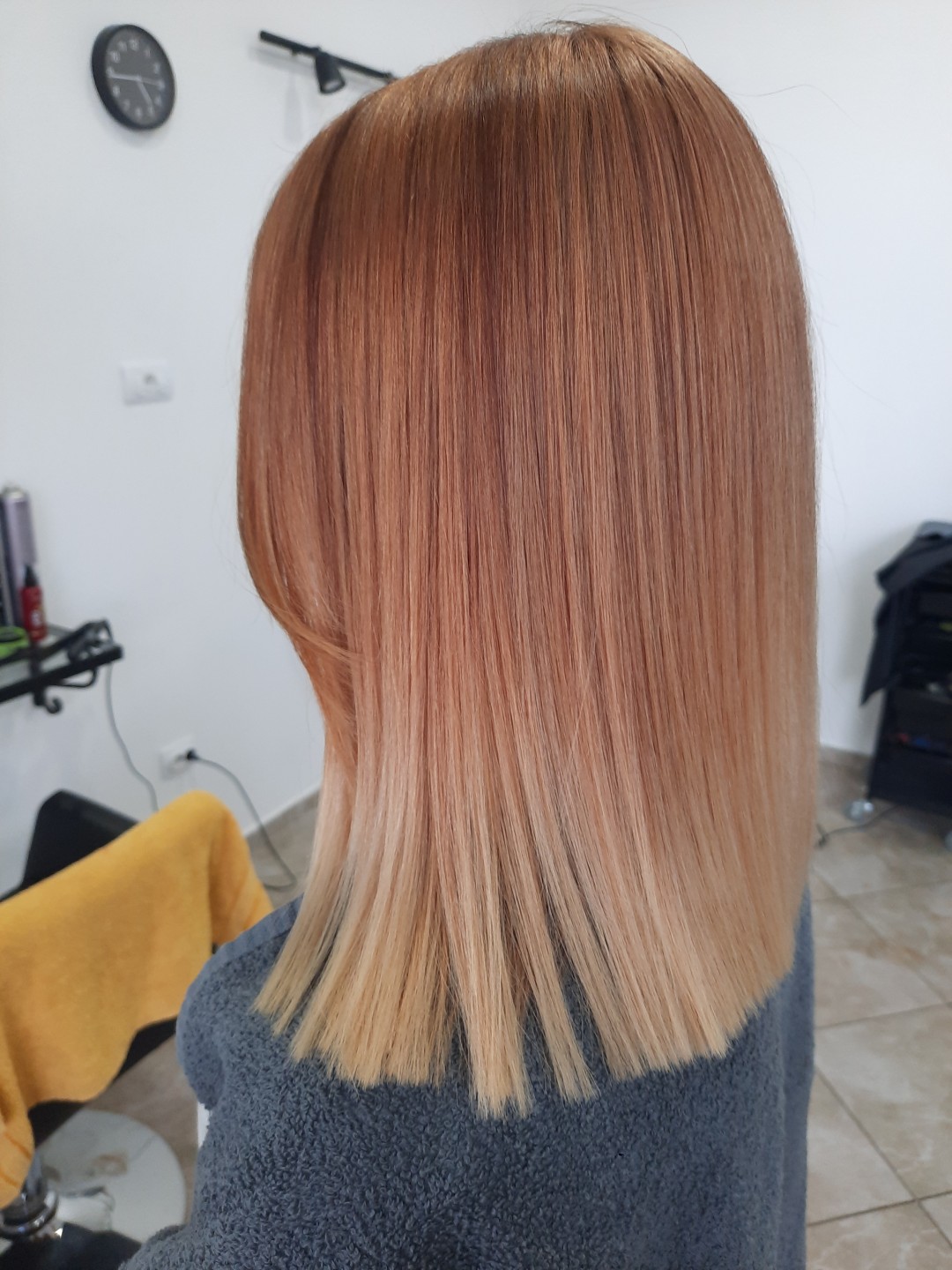 Hair studio mii #beograd Pramenovi Airtouch - kosa srednje dužine